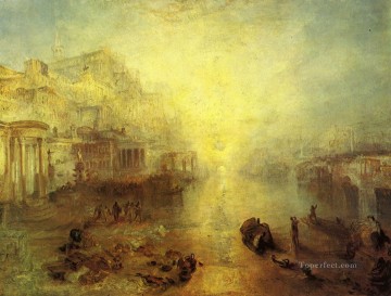 Joseph Mallord William Turner Painting - Ancient Italy Ovid Banished from Rome Romantic Turner